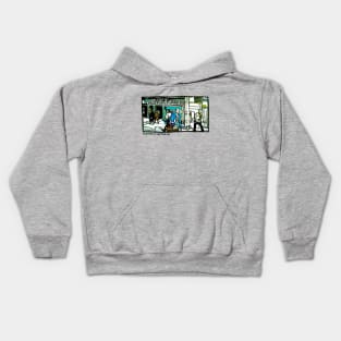 Blues Harp on Lower Broadway Kids Hoodie